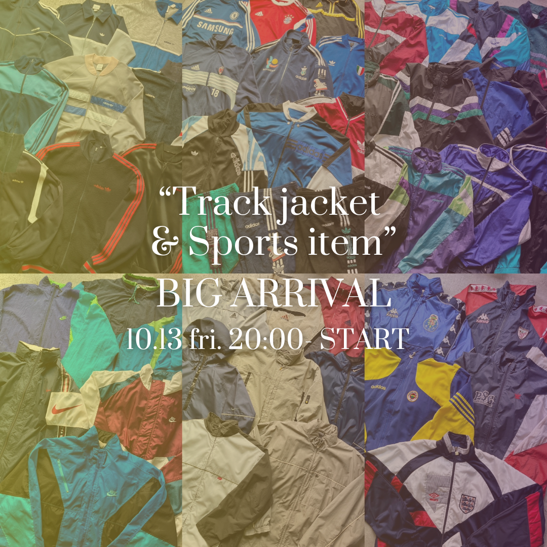 "Track jacket & Sport item" BIG ARRIVAL