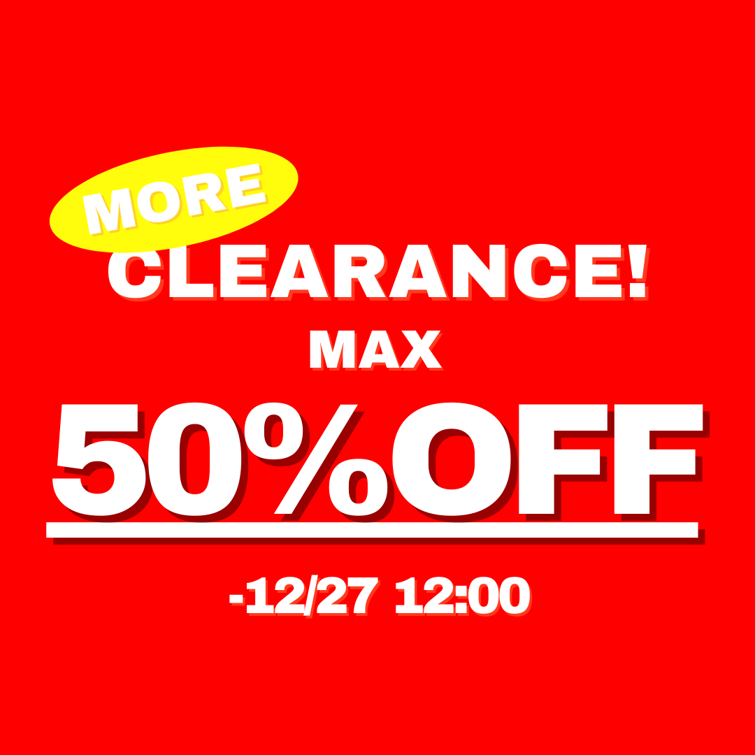 MAX 50%OFF SALE延長決定！！