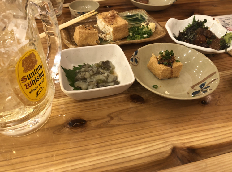 久々の居酒屋