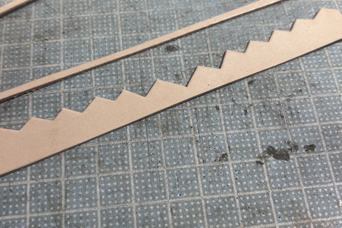 ギザギザカット！