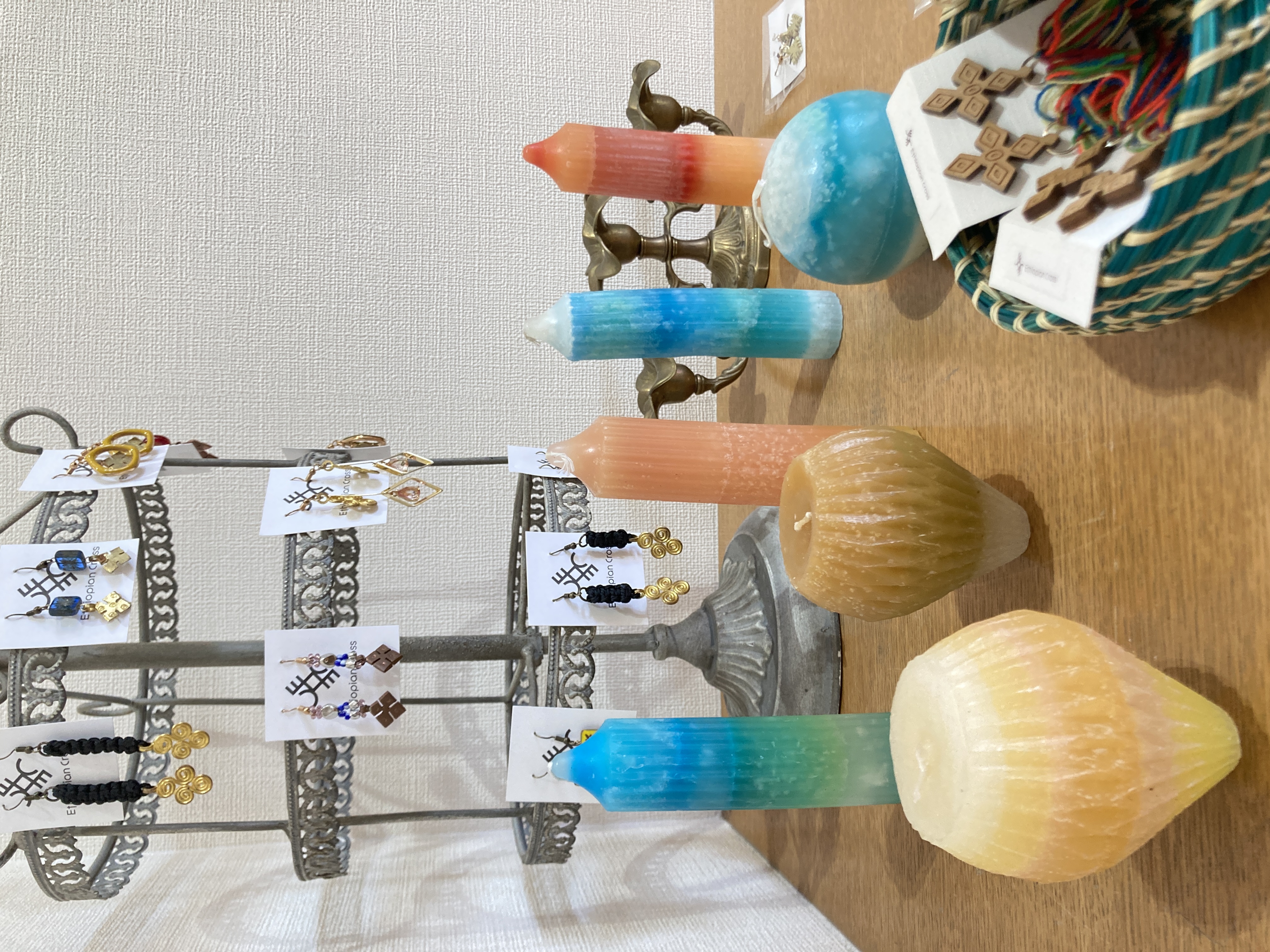 2024.5.14-18 一宮のギャラリーでEthiopian Crossのアクセサリーを展示