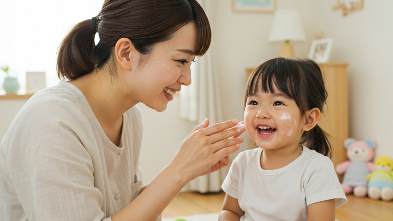 ぬりぬり、しあわせの時間。