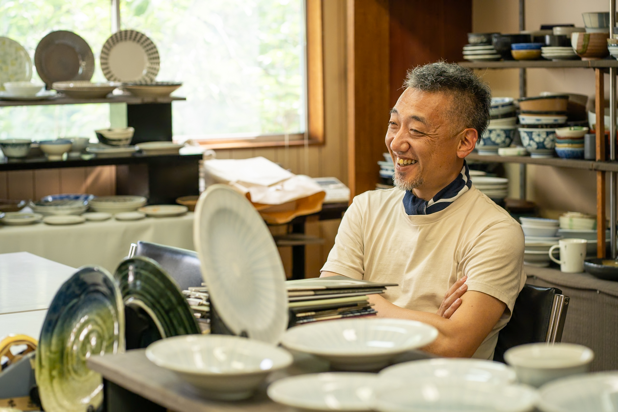 店主の窯元巡り③岐阜県土岐市「カネ定製陶」さん～前編～