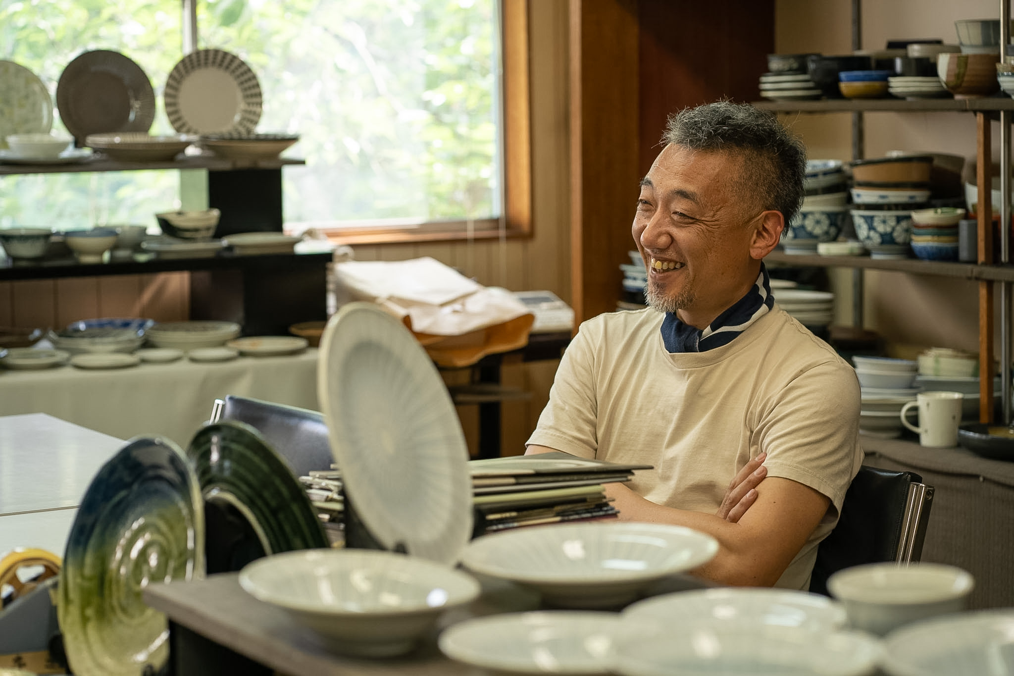店主の窯元巡り③岐阜県土岐市「カネ定製陶」さん～前編～