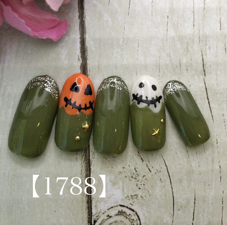 ハロウィンネイル