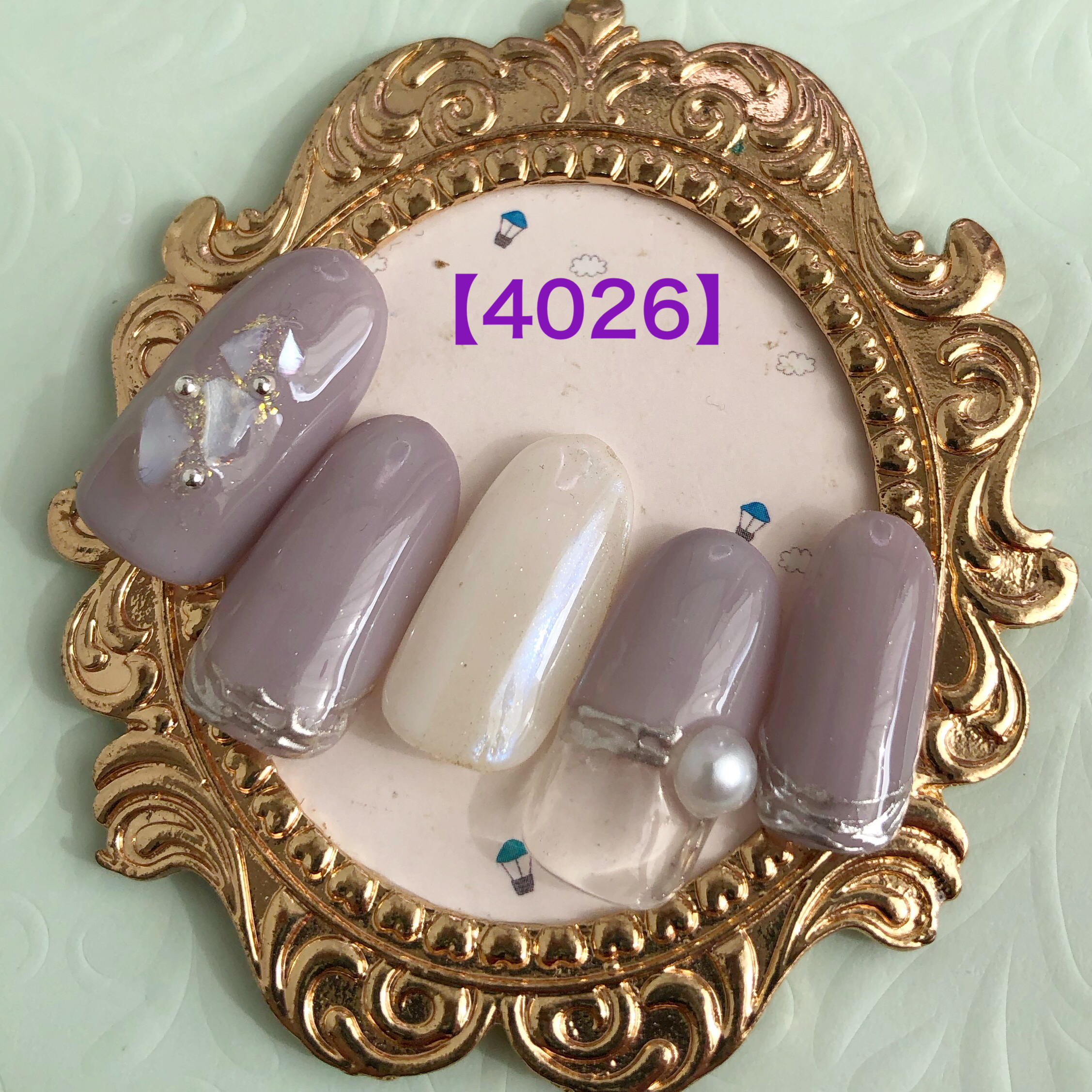 パープルネイル