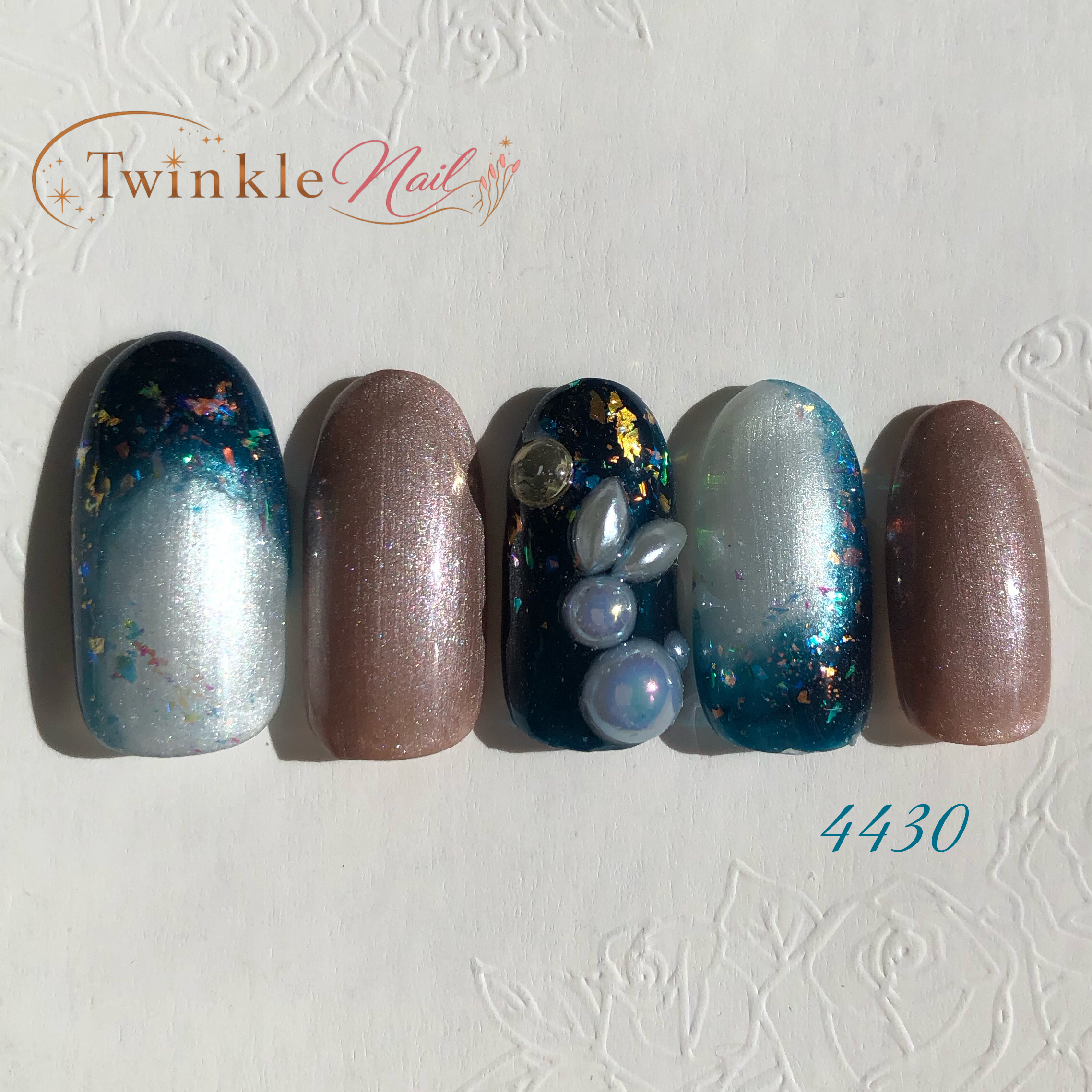 星空観察ネイル
