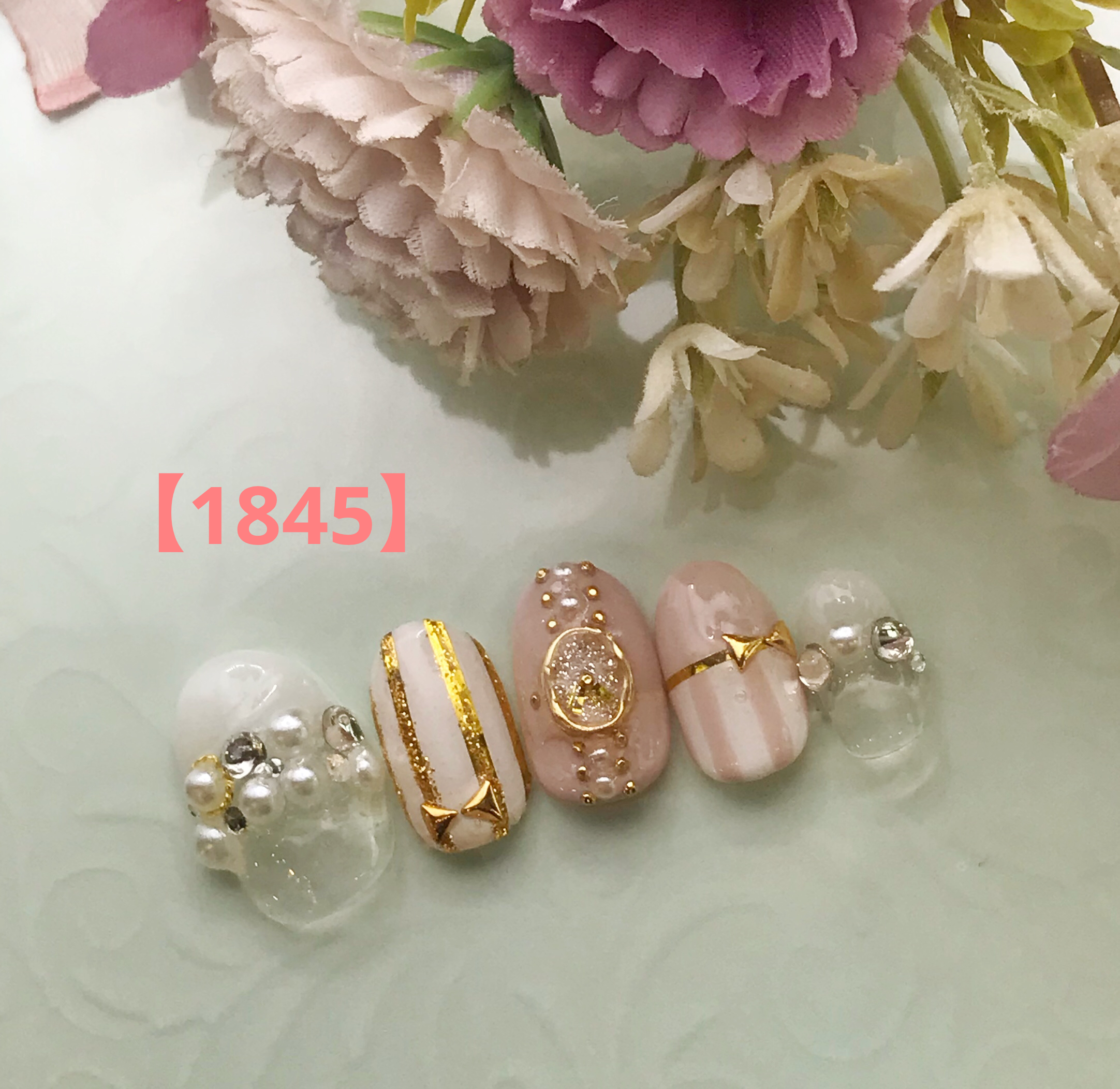 時計ネイル