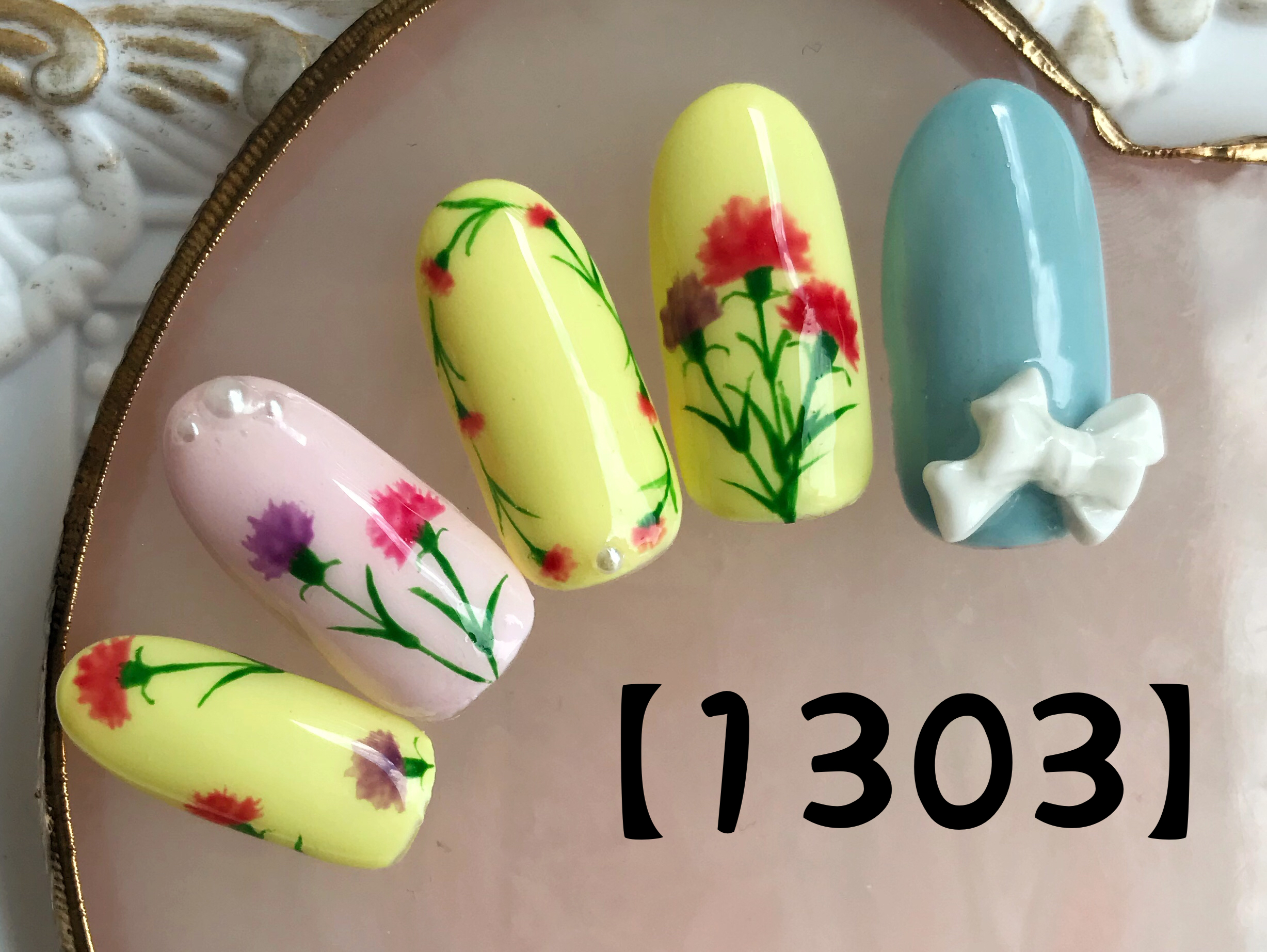 カーネーションネイル