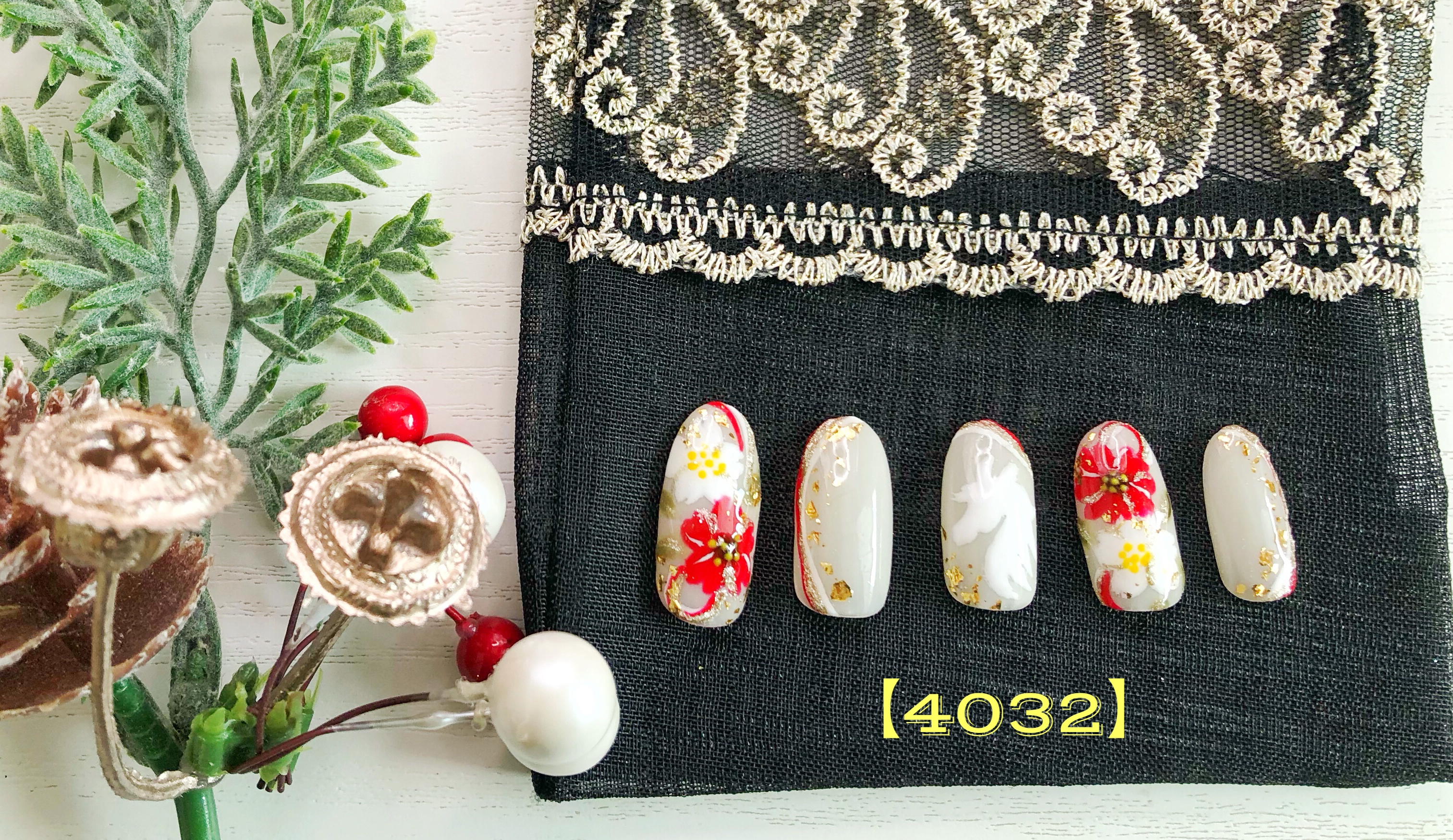 午年新春ネイル