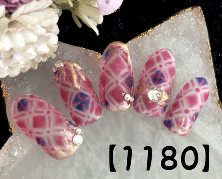 切子風マットネイル