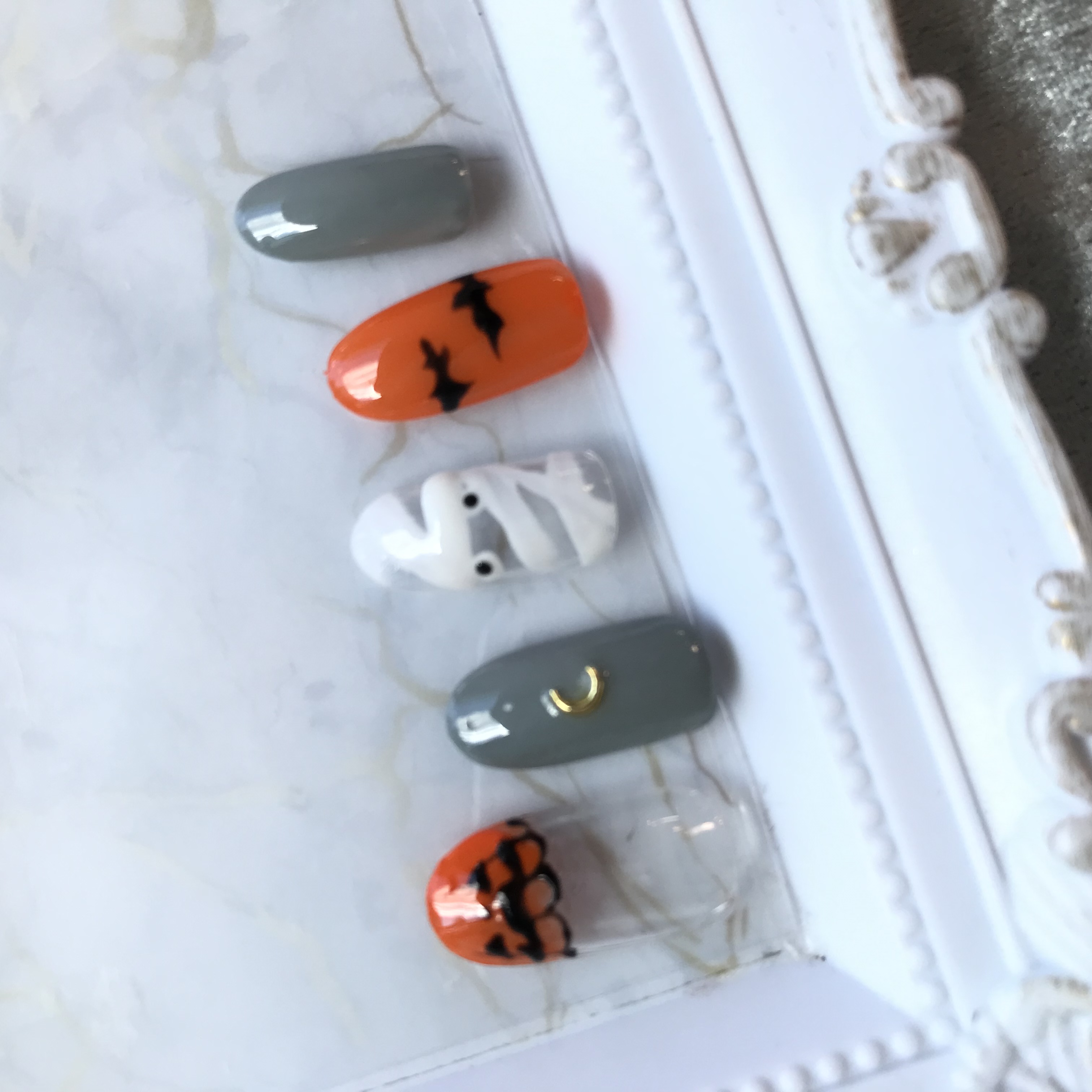 ハロウィンネイル🎃