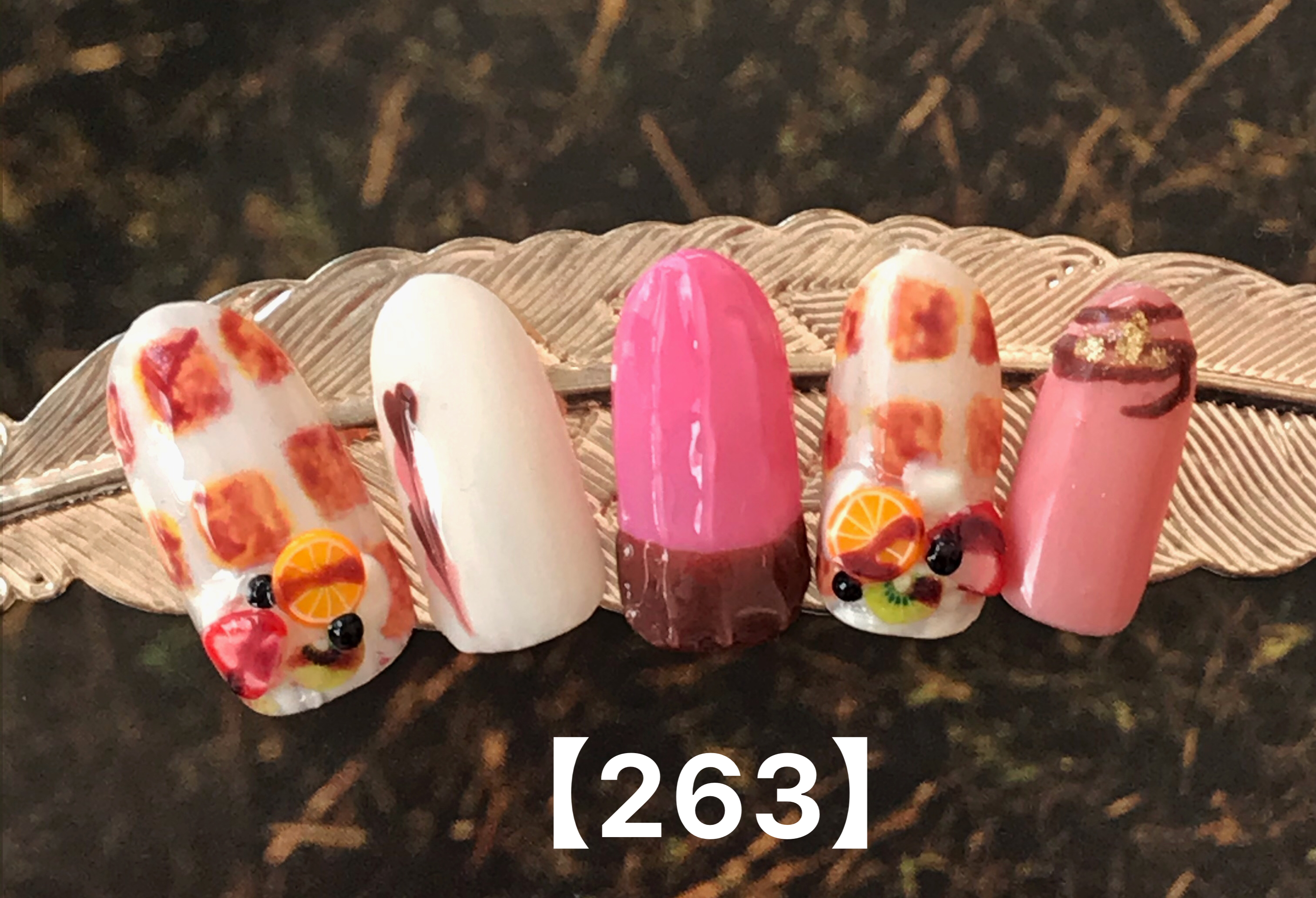 ワッフルネイル