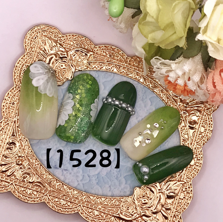 みどりグラデネイル