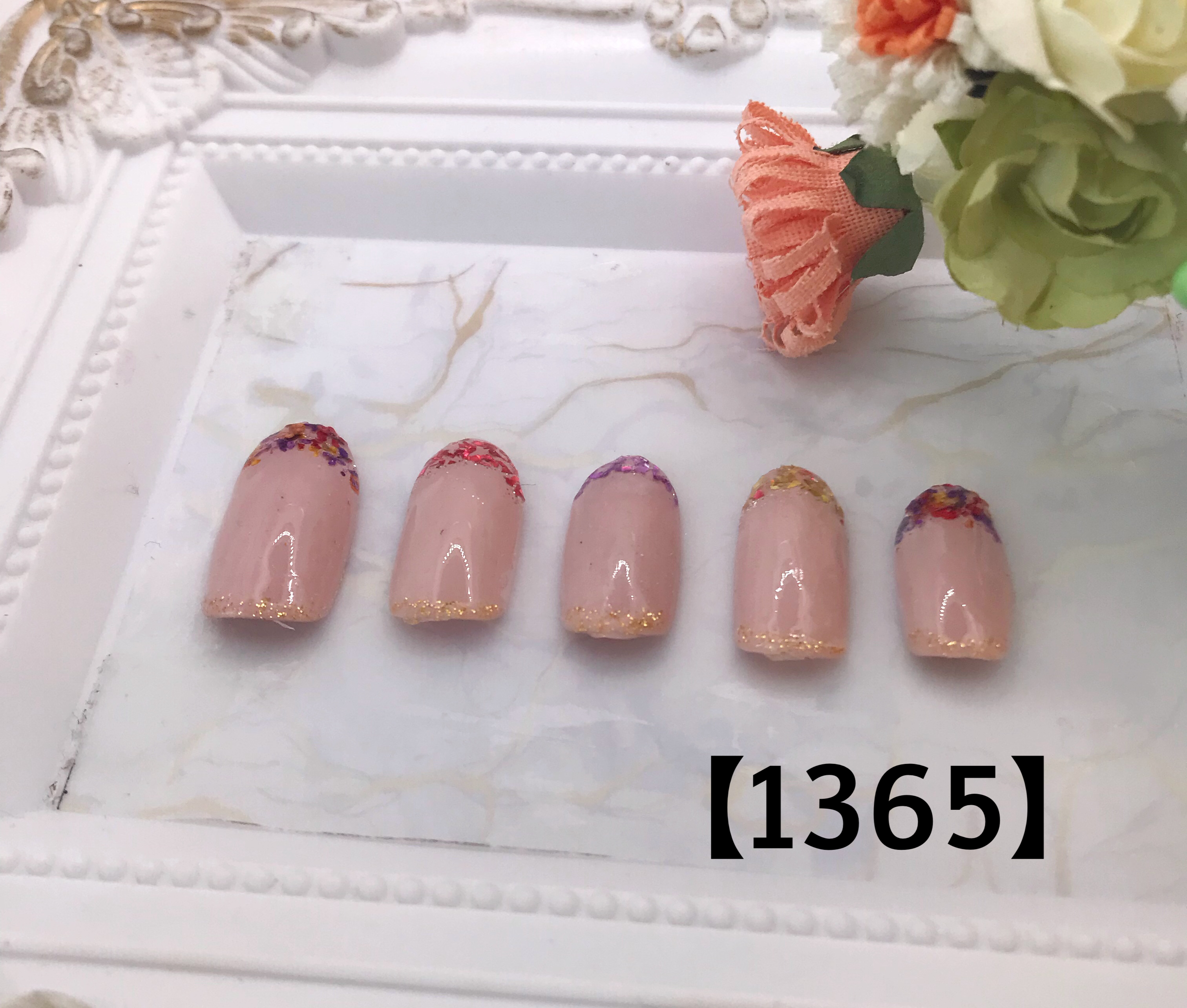 春のお花ネイル