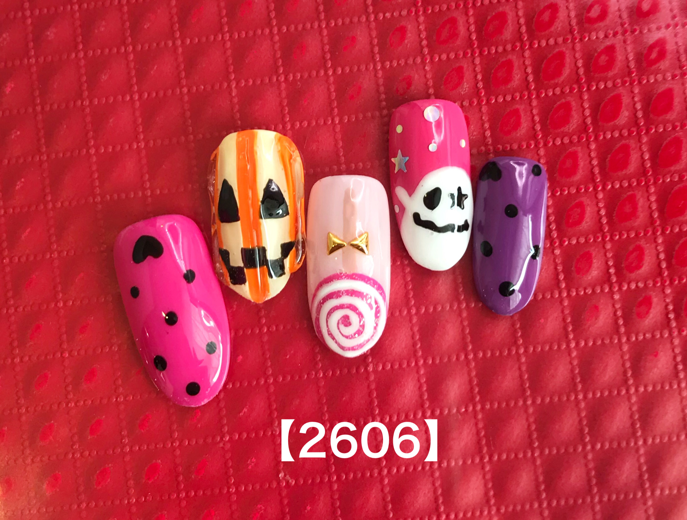 ハロウィンネイル