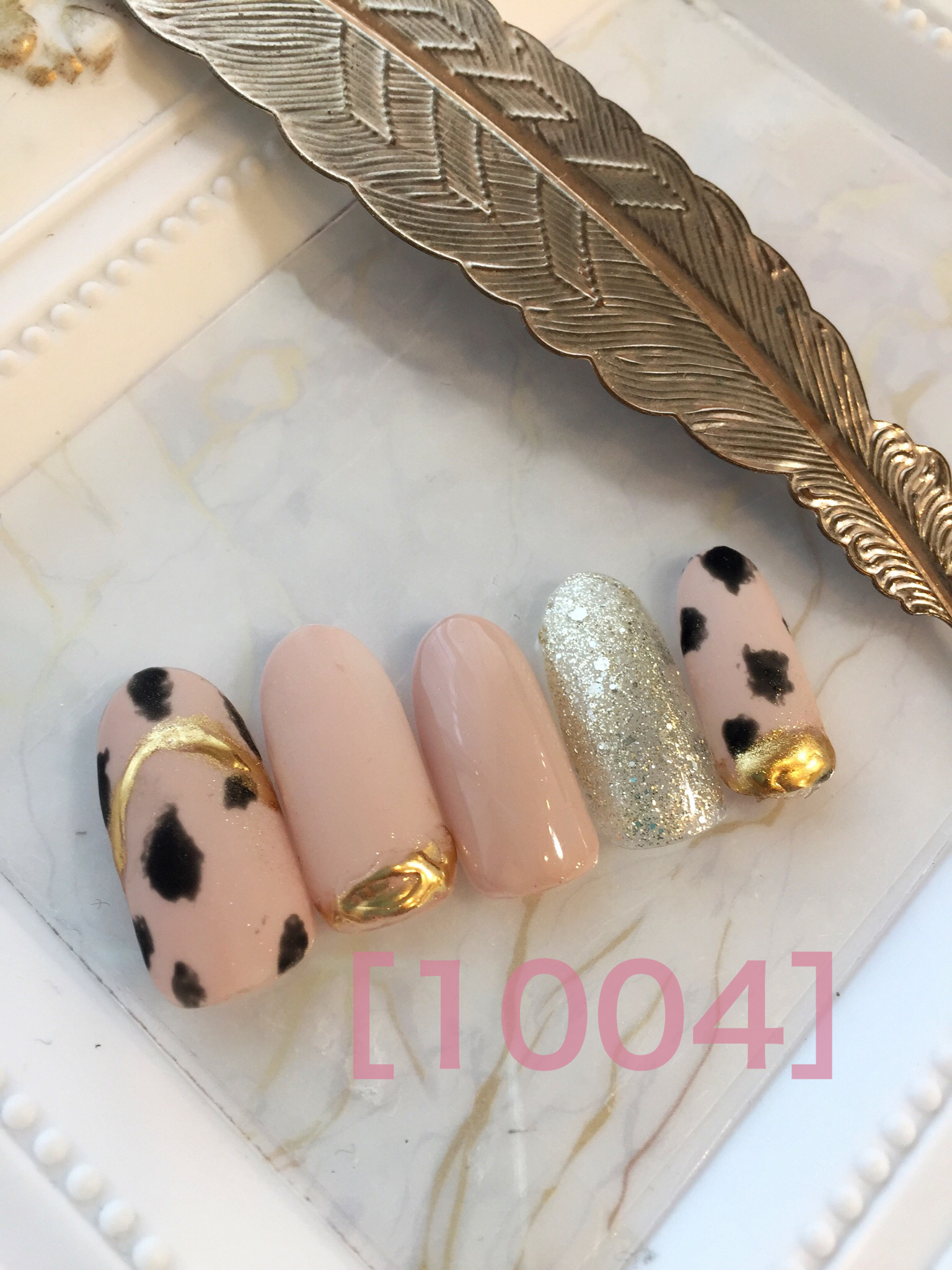 アニマルミラーネイル💅