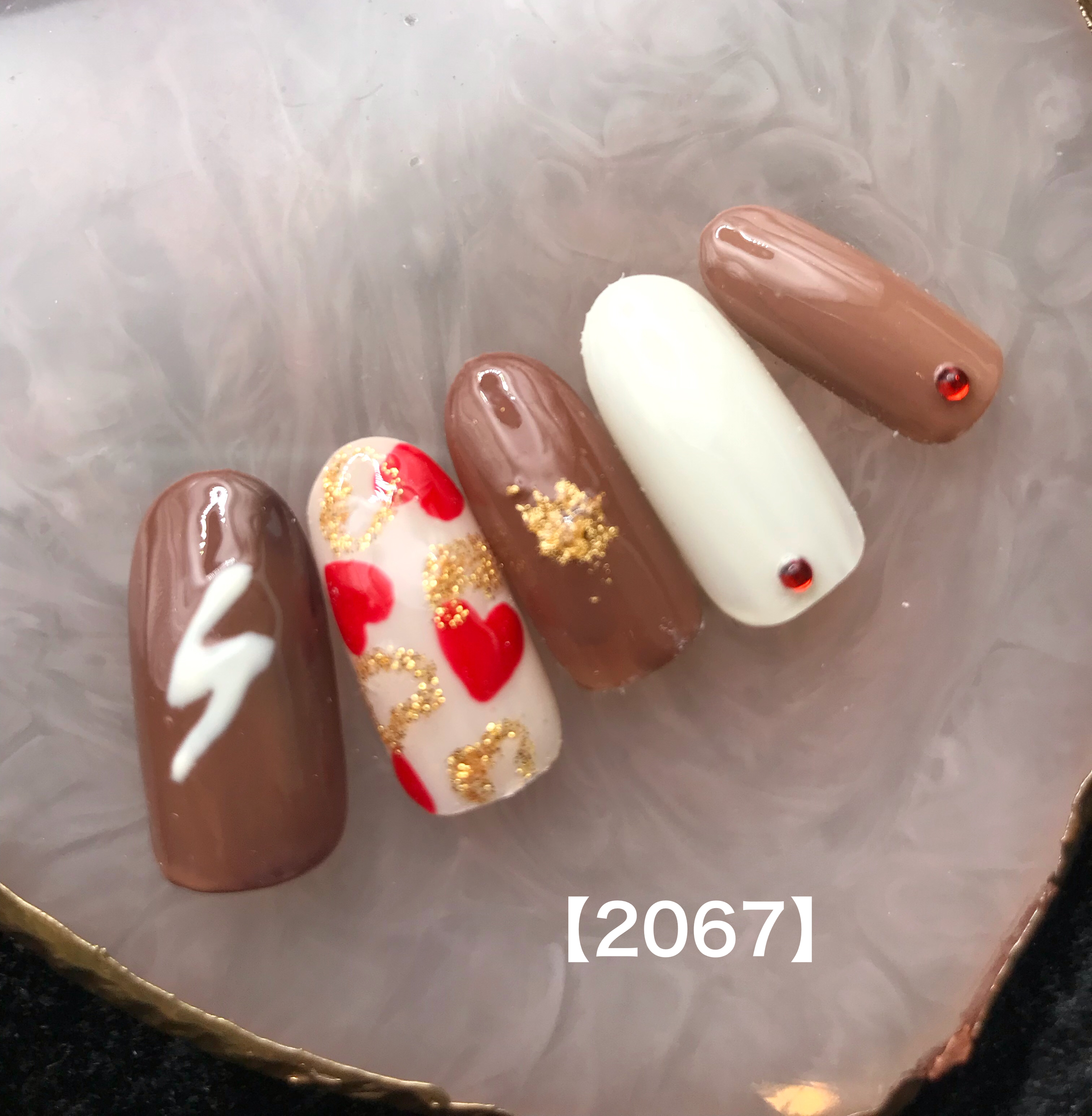 チョコレートネイル