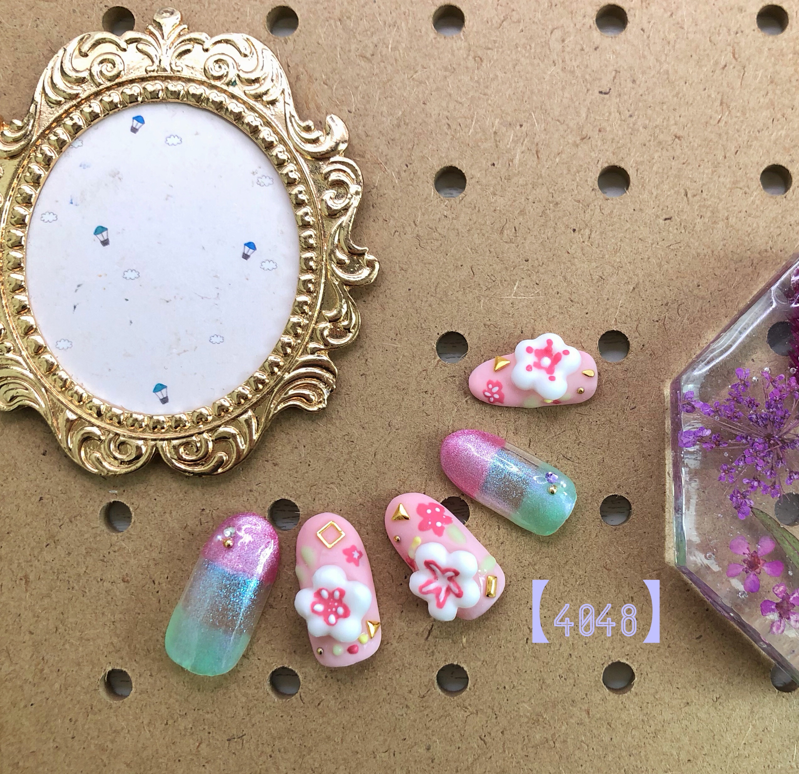 ひな祭りネイル 🎎