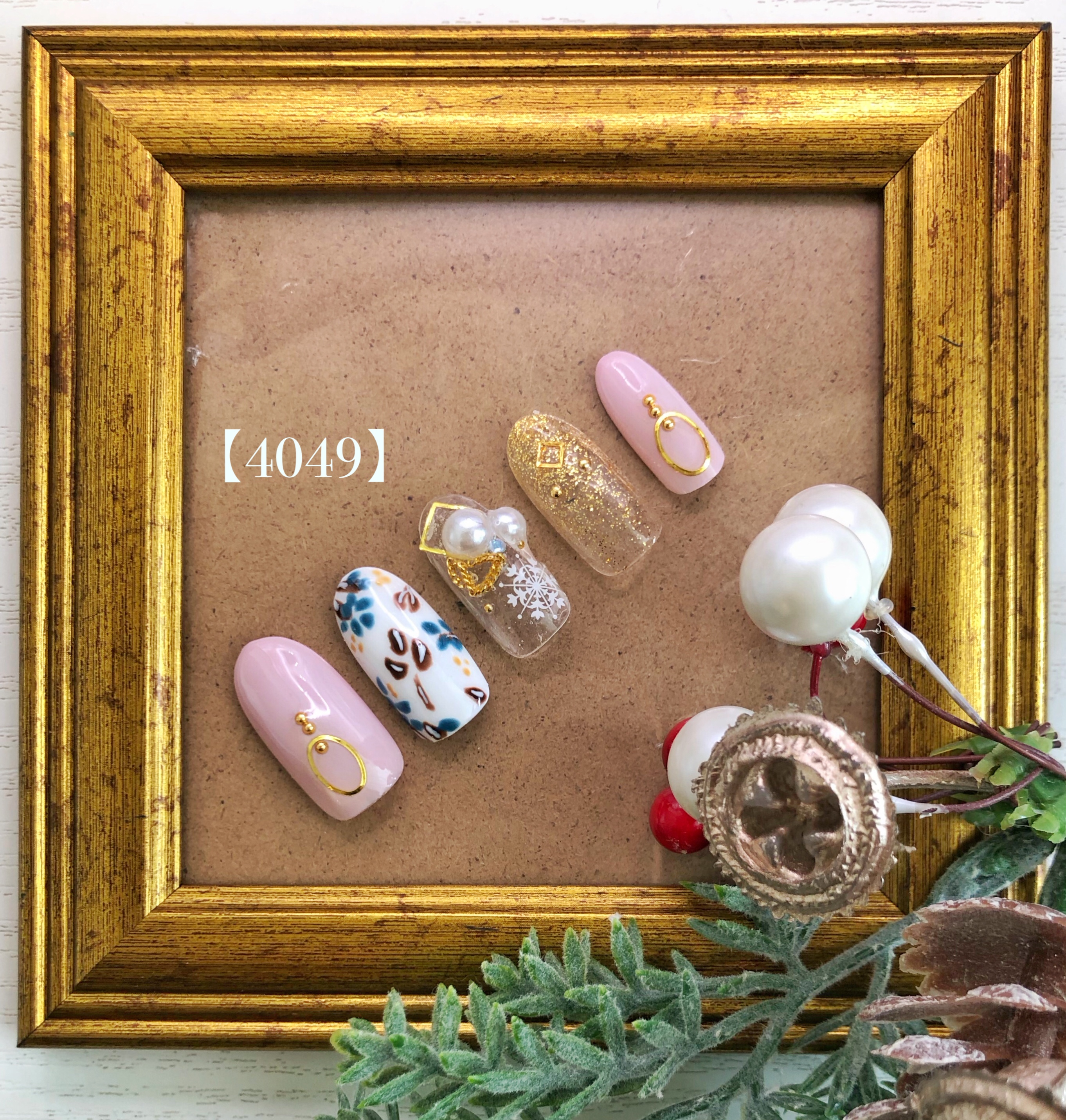 春の訪れネイル