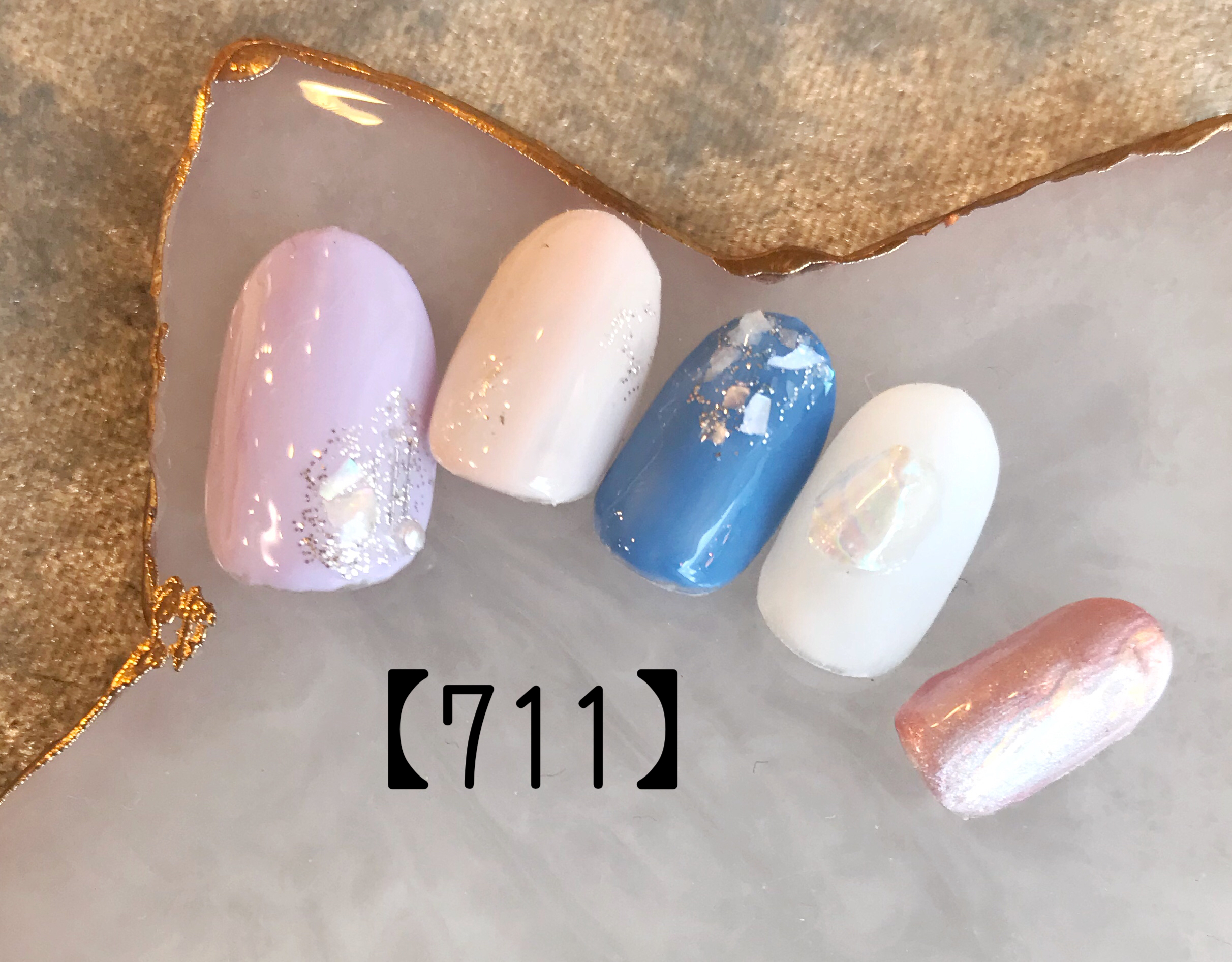 シンプルネイル