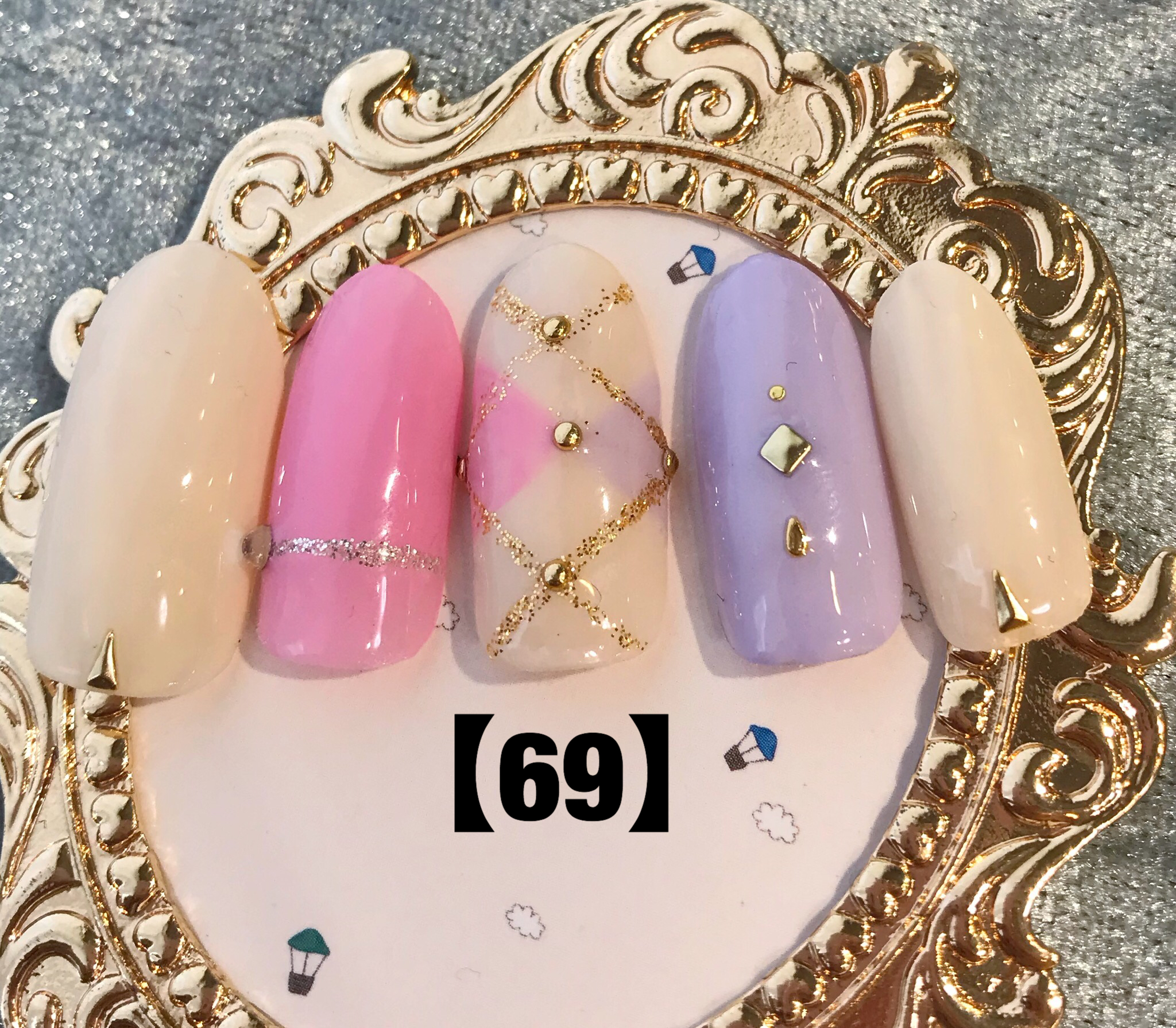 可愛い柄ネイル♡