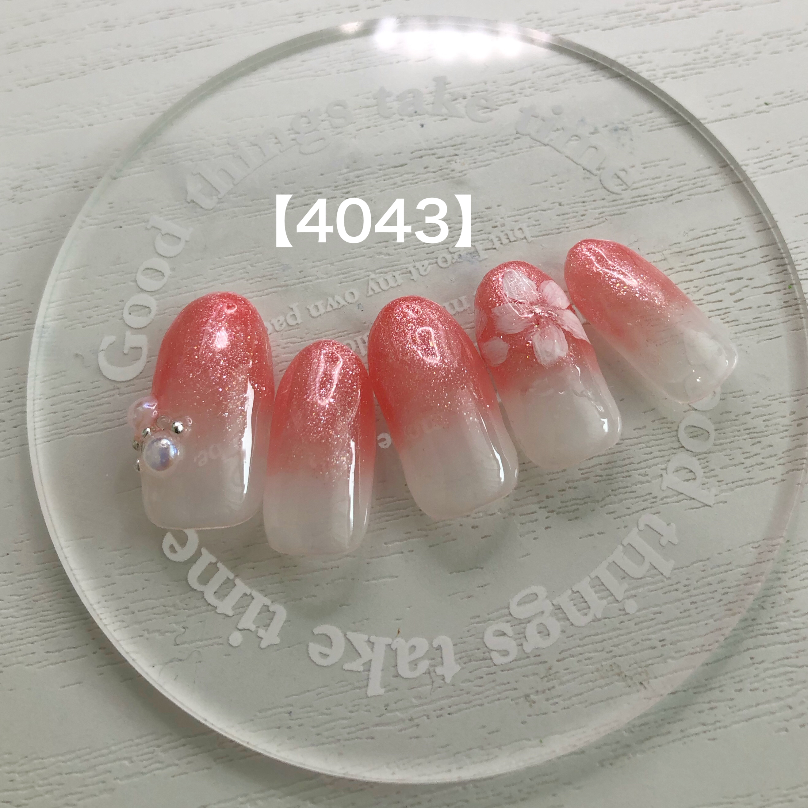 桜ピンクネイル