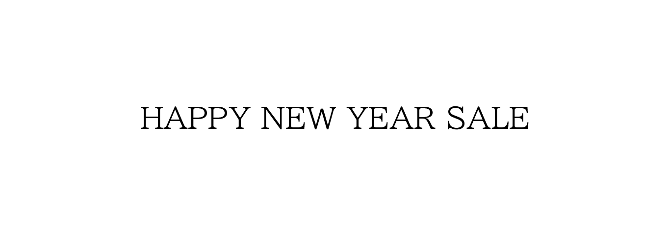 HAPPY NEW YEAR SALE　2025