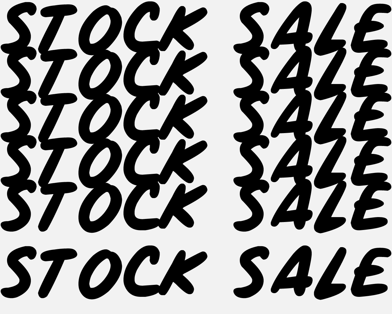 STOCK SALE>>>>