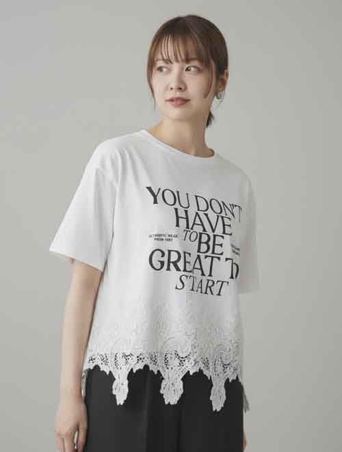 胸元にロゴの夏Tee入荷