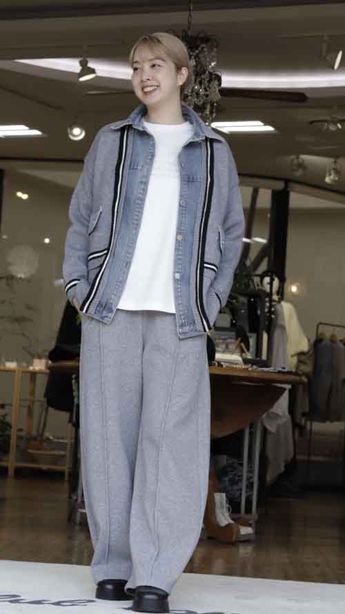 新作です！　Gジャンとカレッジカーディガンのドッキング