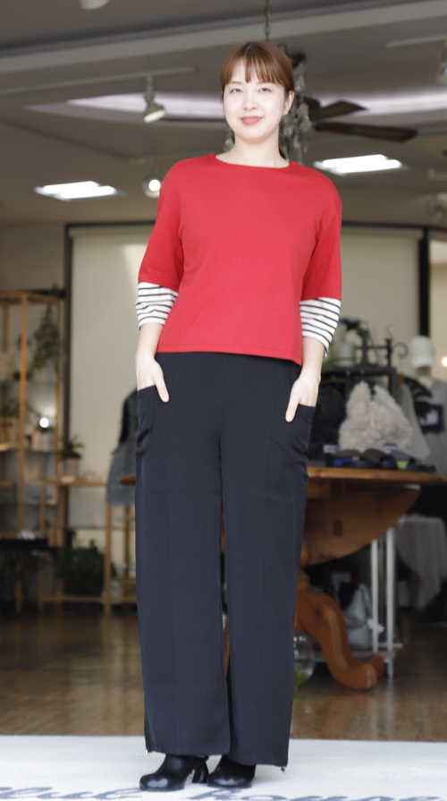 #好服美人　20250901　裾にドロストデザインのカーゴパンツ
