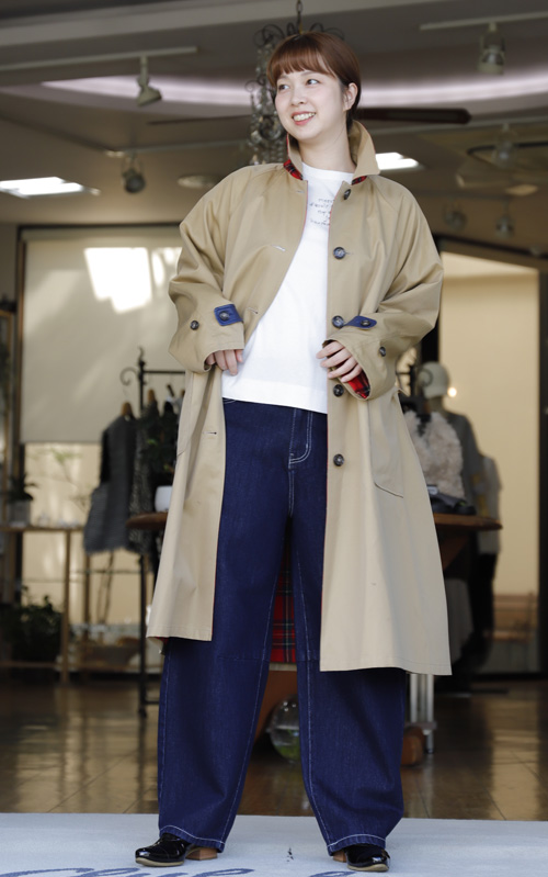 #好服美人　20250904　WYTEリバーシブルのステンカラーコート