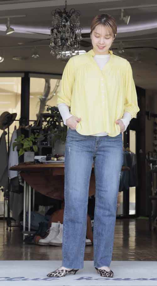 春の陽射しに映えるキレイ色のブラウス　６カラー