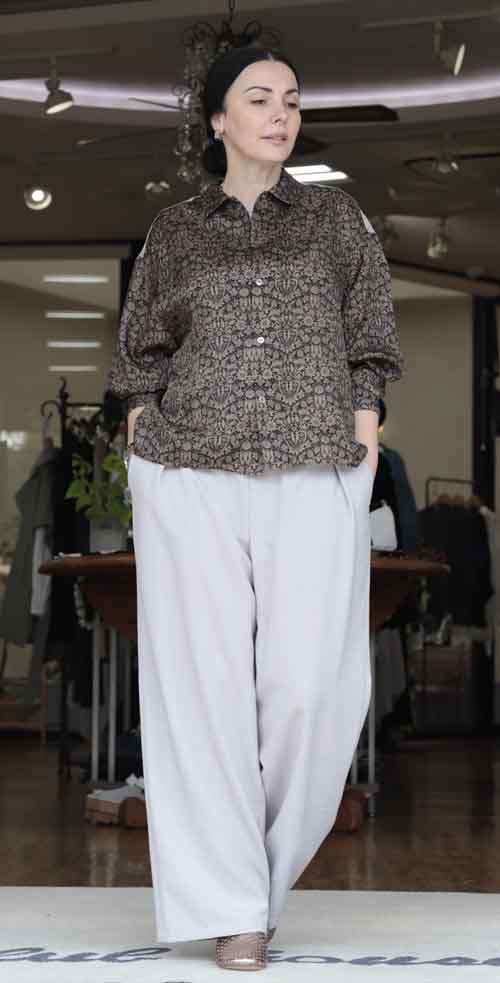 #WYTEからアンティーク調プリントのシャツとパンツ入荷