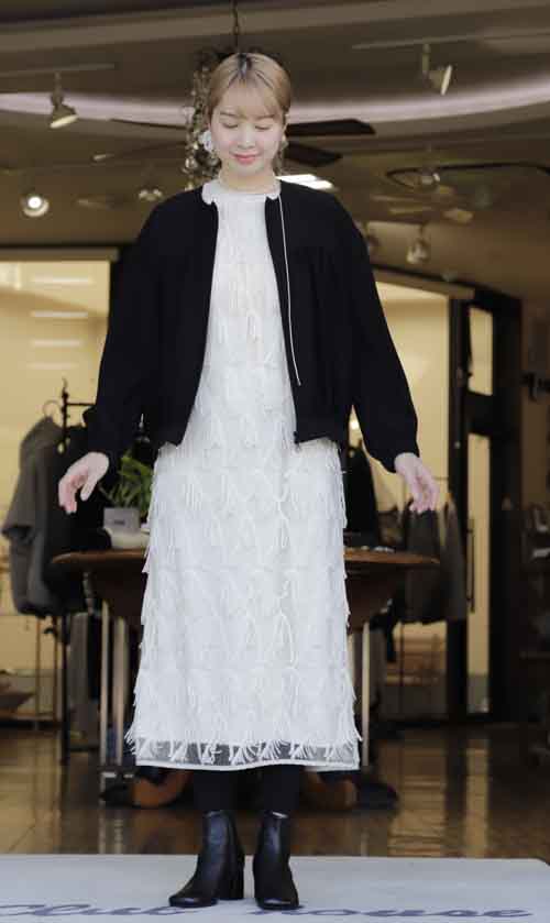 春の新作 ふっくらシルエットのブルゾン