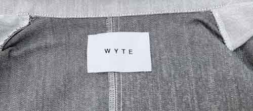 #WYTE　ストレッチデイムのジャケット、コート