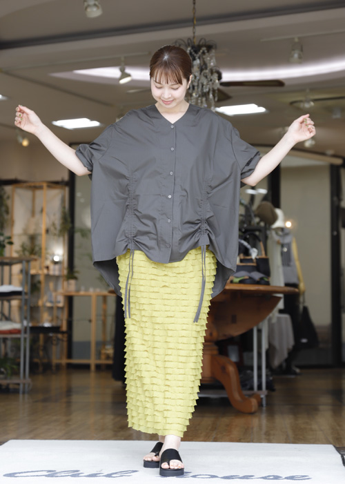 #好服美人　20250809　暑秋を乗り切るボクシーシルエットのゆったりシャツ