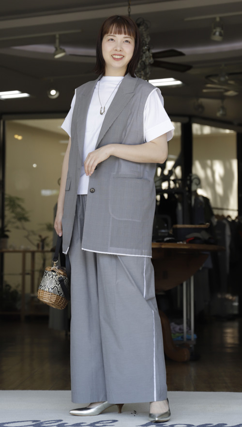 首元も二の腕もキレイに！ぞっこんTeeの再入荷です