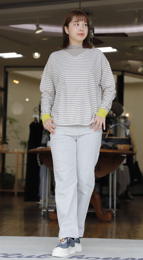 #好服美人　20250804-2　ニューブランドWYTEボーダーTee入荷