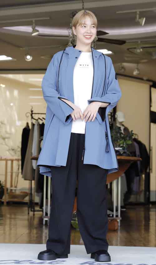 #好服美人　20250918　旅するコート　メッシュコンビパーカコート　#MONTEREGGI