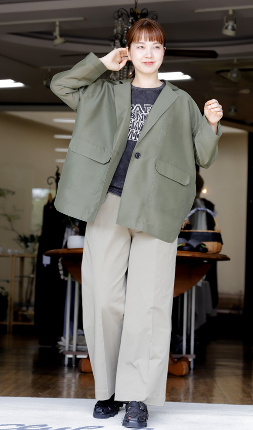 #好服美人　20250803-1　#FLYINGCROSSつばめマークの新作　シアージャケットとチノ