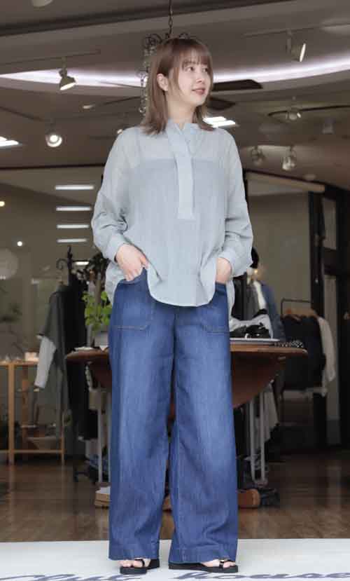 SoftCool　気持ちいい穿き心地です！接触冷感のベイカーパンツ