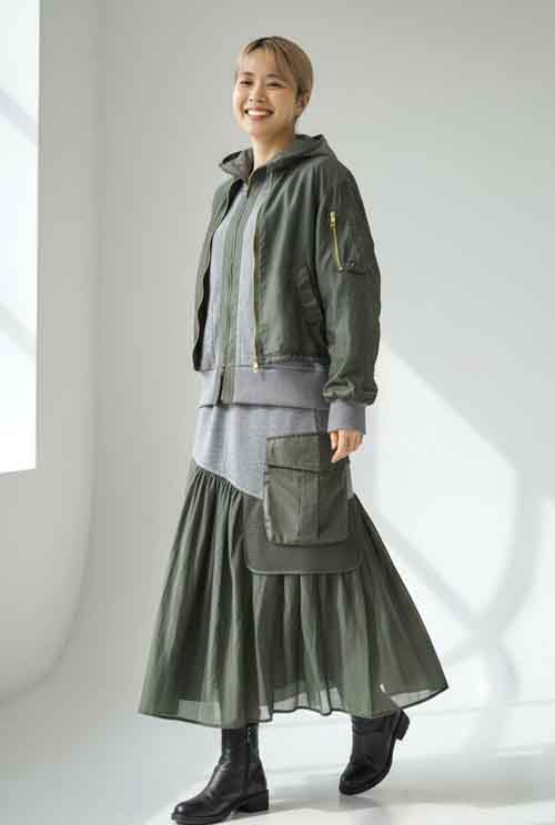 #RISLEY からドッキングブルゾンとドッキングデザインスカート入荷