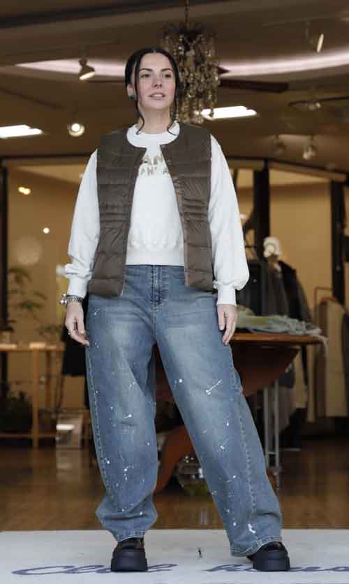 薄いかぁるいダウンベスト　パート2