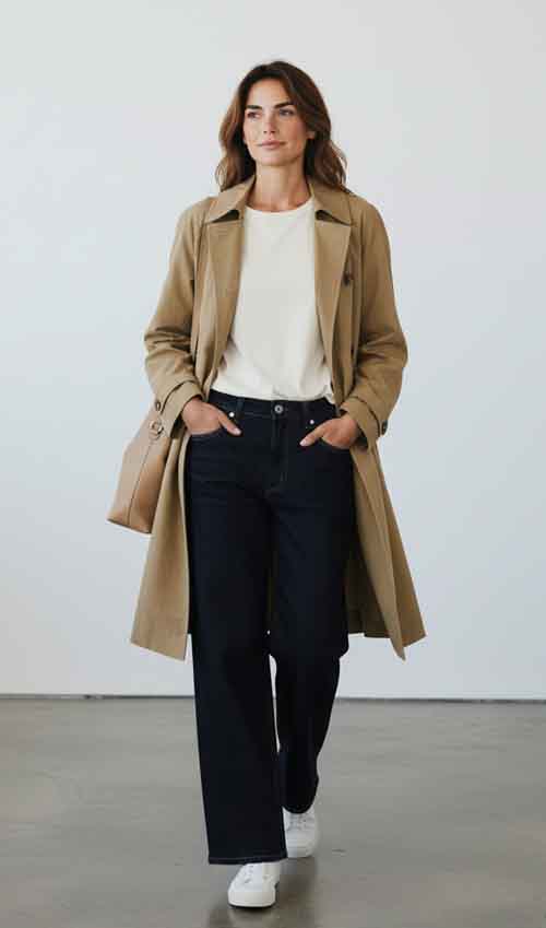 天然素材風合いのスプリングコート入荷