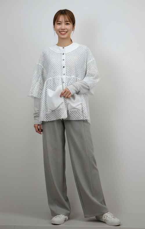 CYAN tokyoからメッシュジャケットとプルオーバーと