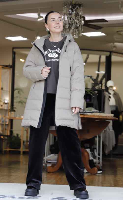 #RISLEY　細見せダウンコート