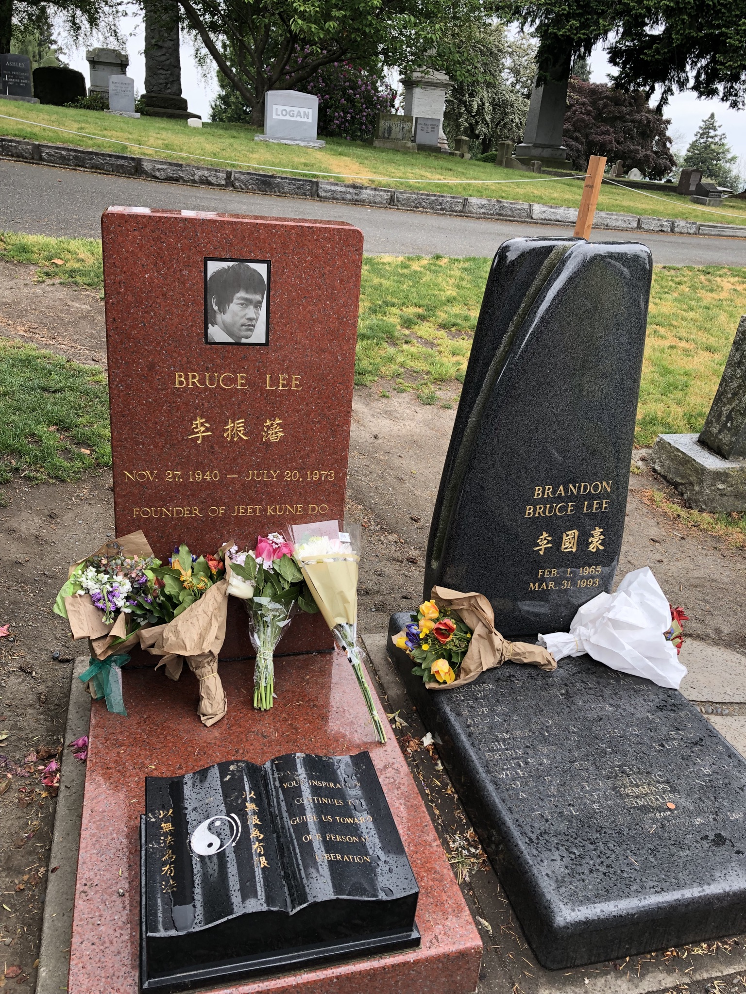 ブルース・リー　のお墓