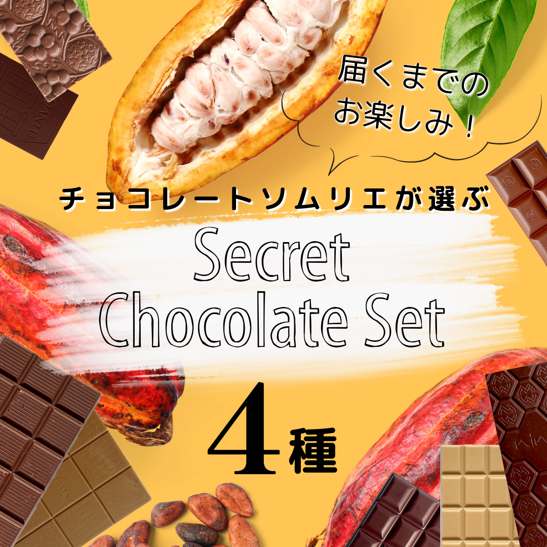 【販売開始】何が届くかはお楽しみ✨シークレットチョコレートセット🍫